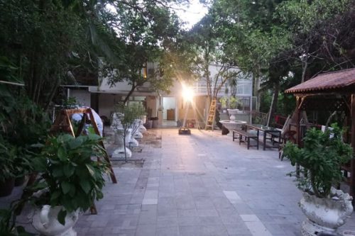 Garden night view