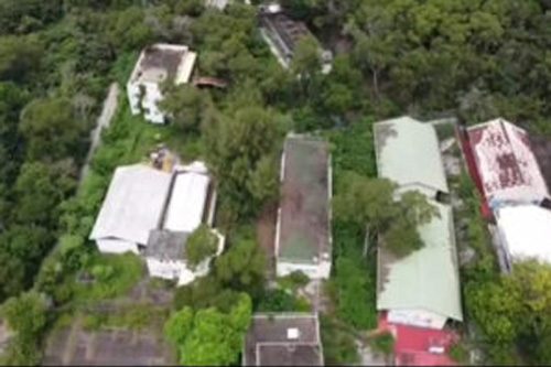 Aerial view of the future comprehensive drug rehabilitation treatment center